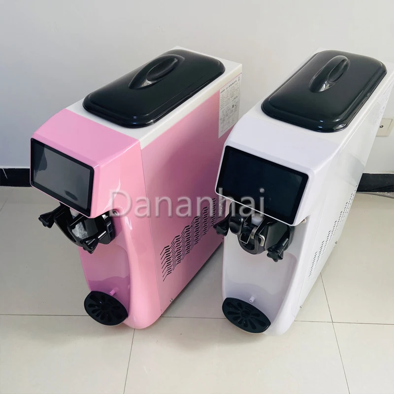Mini Desktop Low Noise Soft Ice Cream Machine Suitable For Bars, Restaurants, And Frozen Yogurt Machines