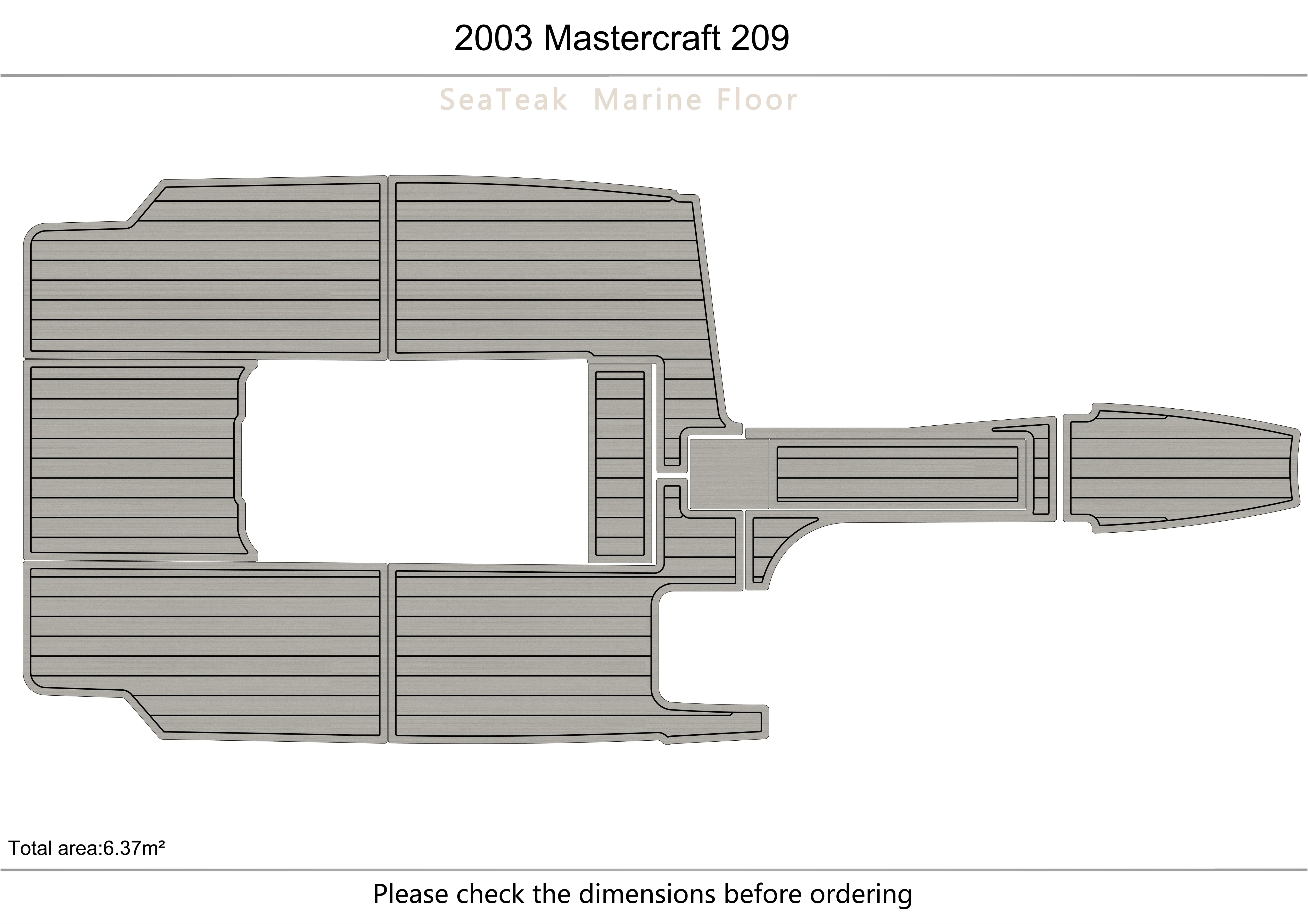 2003 mastercraft 209  Cockpit   1/4