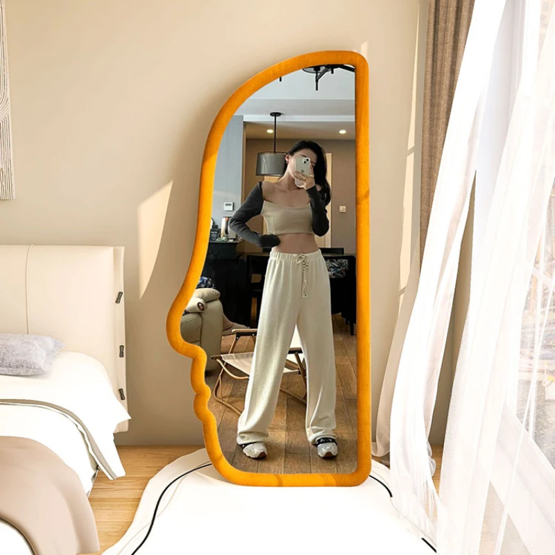 Girls full-body fitting mirror bedroom home