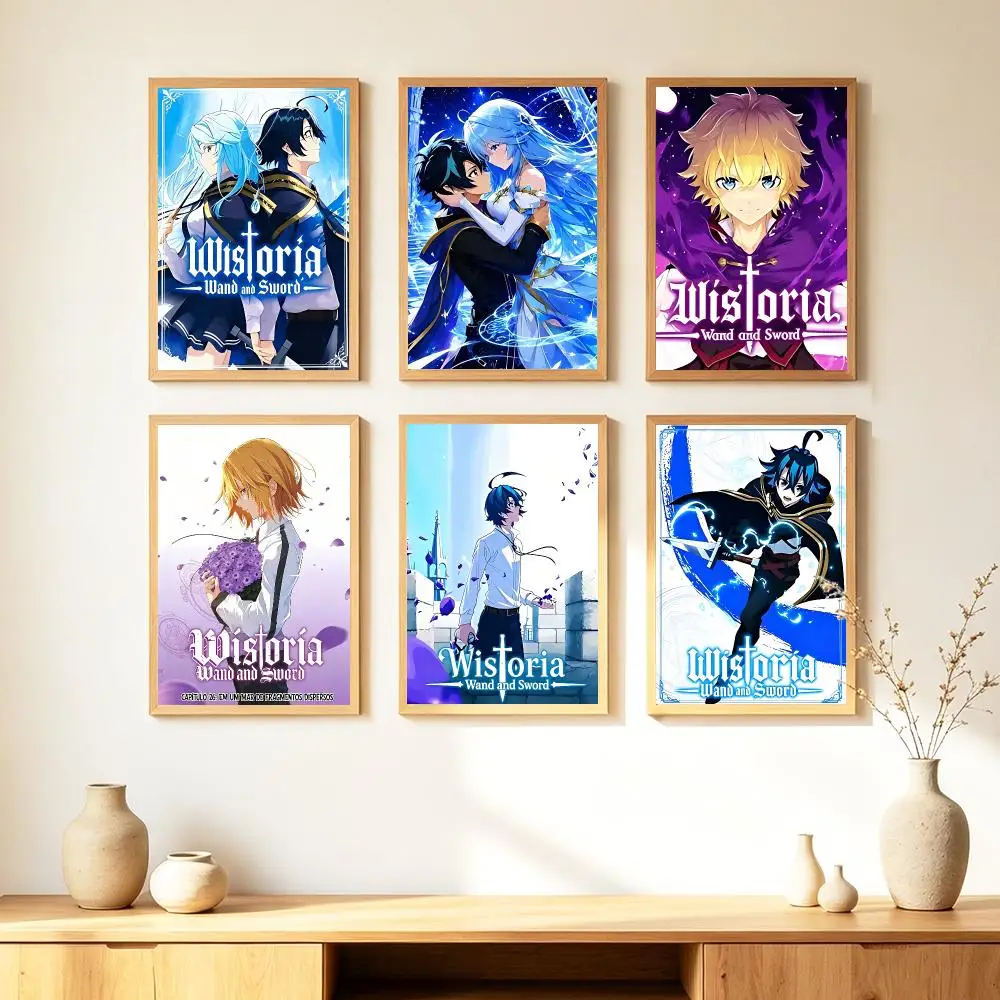 comic Wistoria Wand and Sword Poster HD Poster Warm Home Decoration Suitable for Bedroom and Living Room Gifts Giving