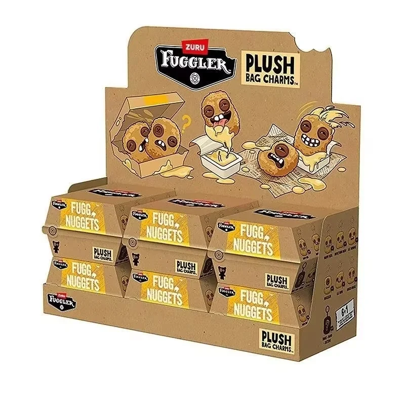 Neue Original Fuggler Fugg Nuggets Plüsch-Schlüsselanhänger Lustige Hässliche Monster-Taschenanhänger Blind Box Fan-Kollektion Spielzeug Festival-Geschenke