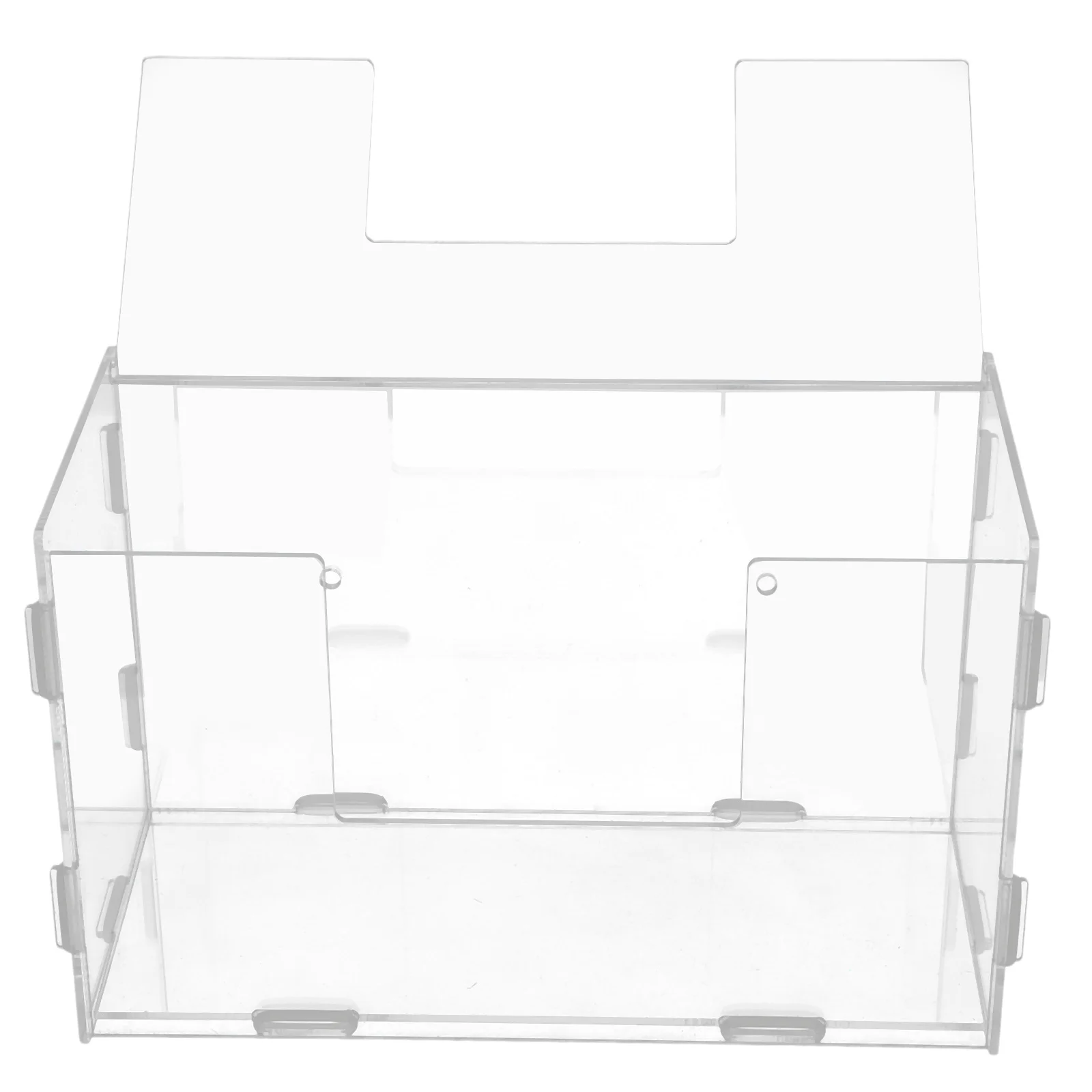 

Rabbit Hay Feeder Acrylic Large Capacity Smooth Feeding Groove For Guinea Pig Chinchilla Hamster Cage Storage Rack Bunny