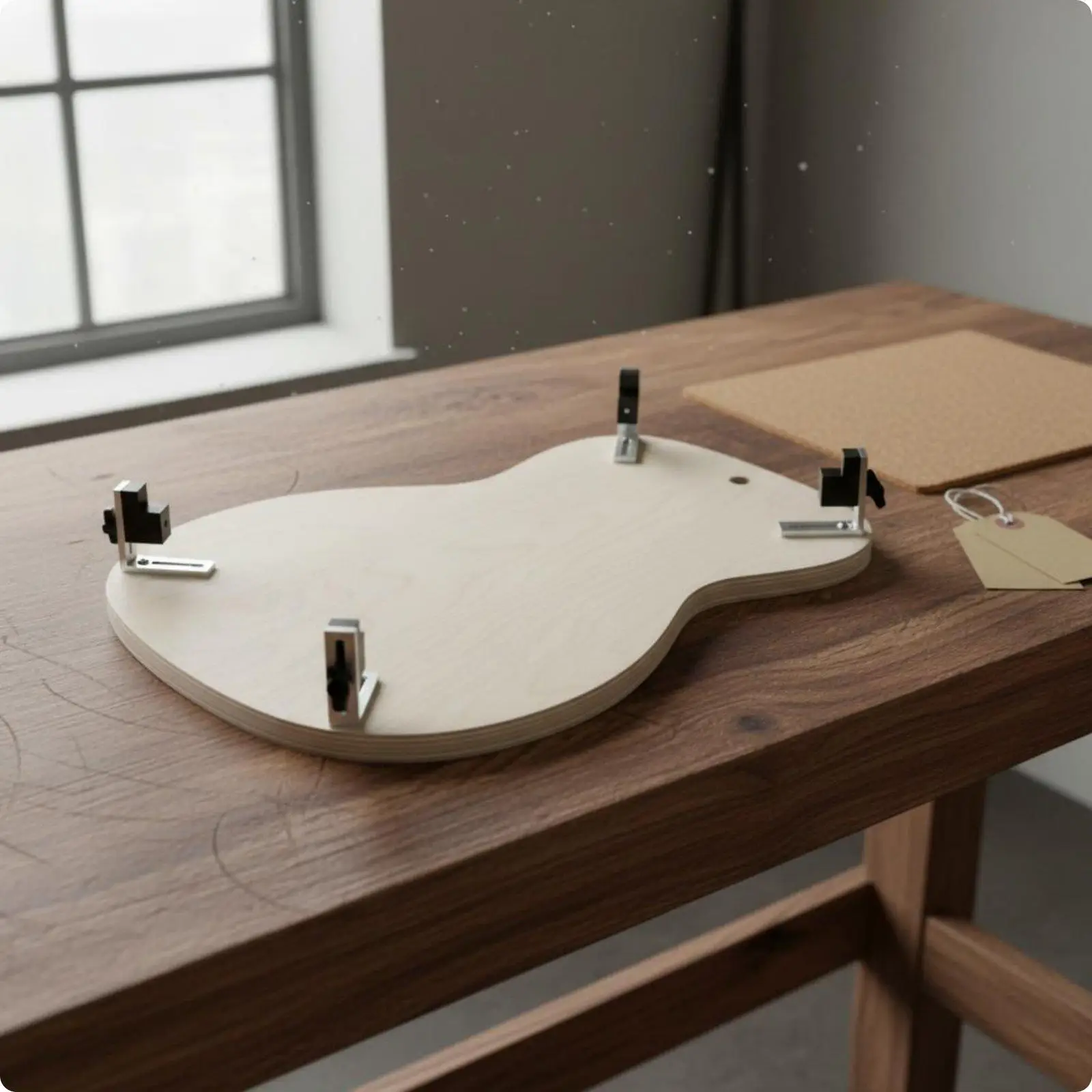 Guitar Binding Router Jig Accurate Cuts Shop Tool Square Ledges for Workshop