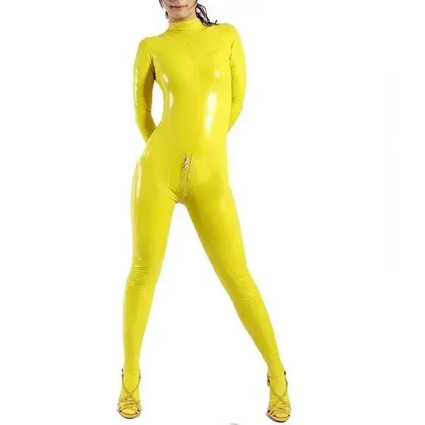 

Latex 100% Rubber Gummi Catsuit Ganzanzug Cosplay Strumpfhose Masquerade