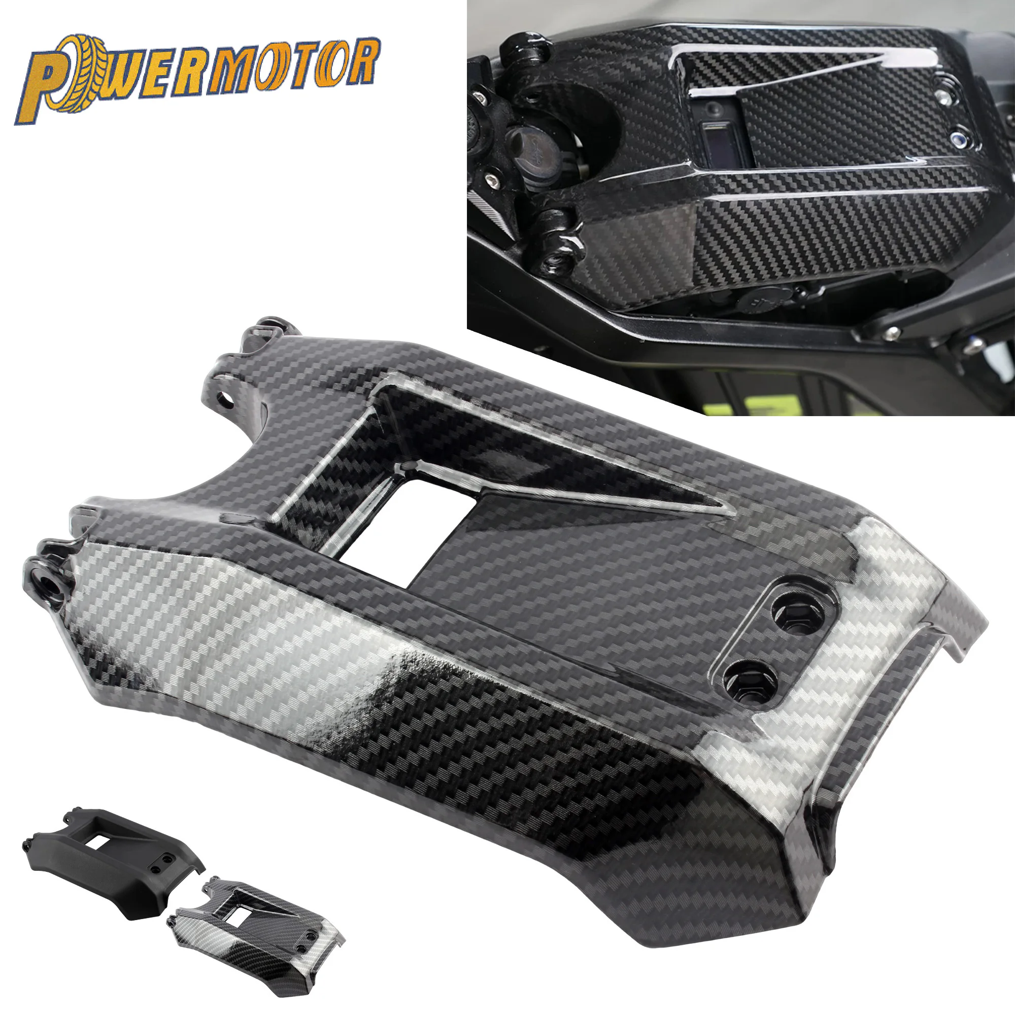 For Surron Light Bee X Segway X260 Carbon Fiber Battery Compartment Cover Protector...