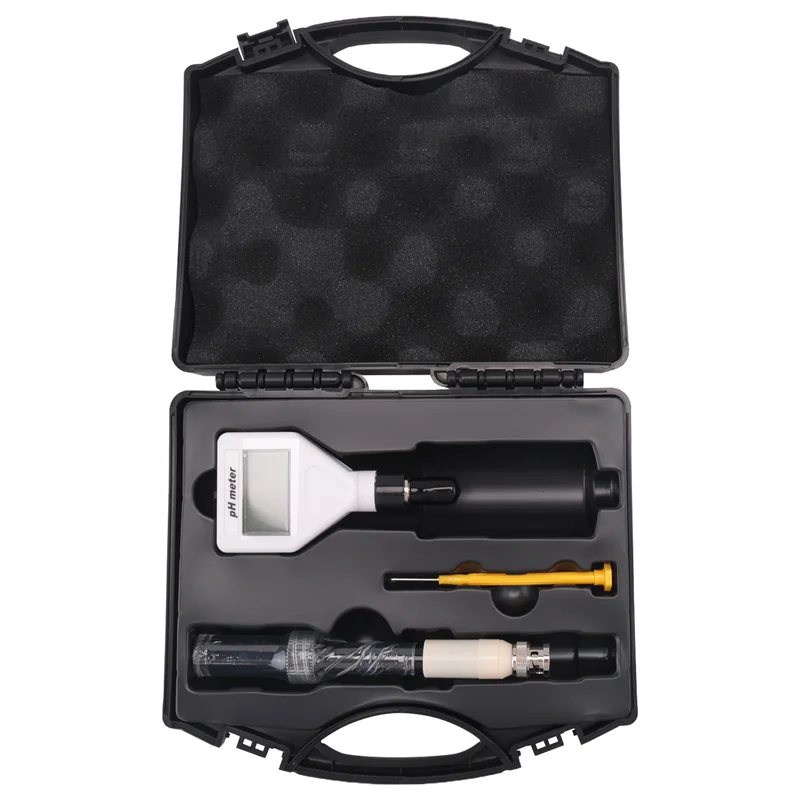 PH-98211 디지털 다목적 PH 측정기 산도 측정기 PH 테스터 흰색 백라이트가있는 토양 측정기 테스터-A21R