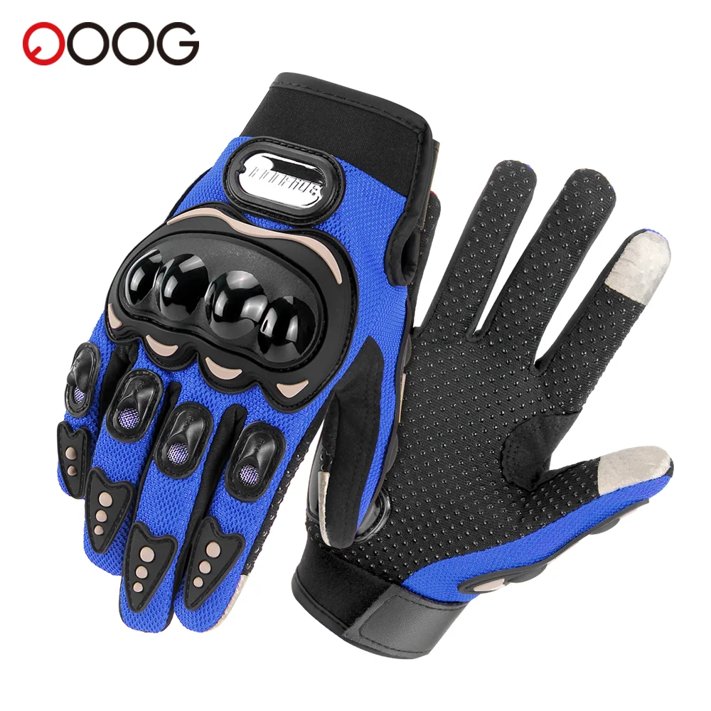 

Summer Motorcycle Gloves Breathable Guantes Moto Full Finger Gloves Non-slip Touch Screen Waterproof Gloves Protective Anti-fall