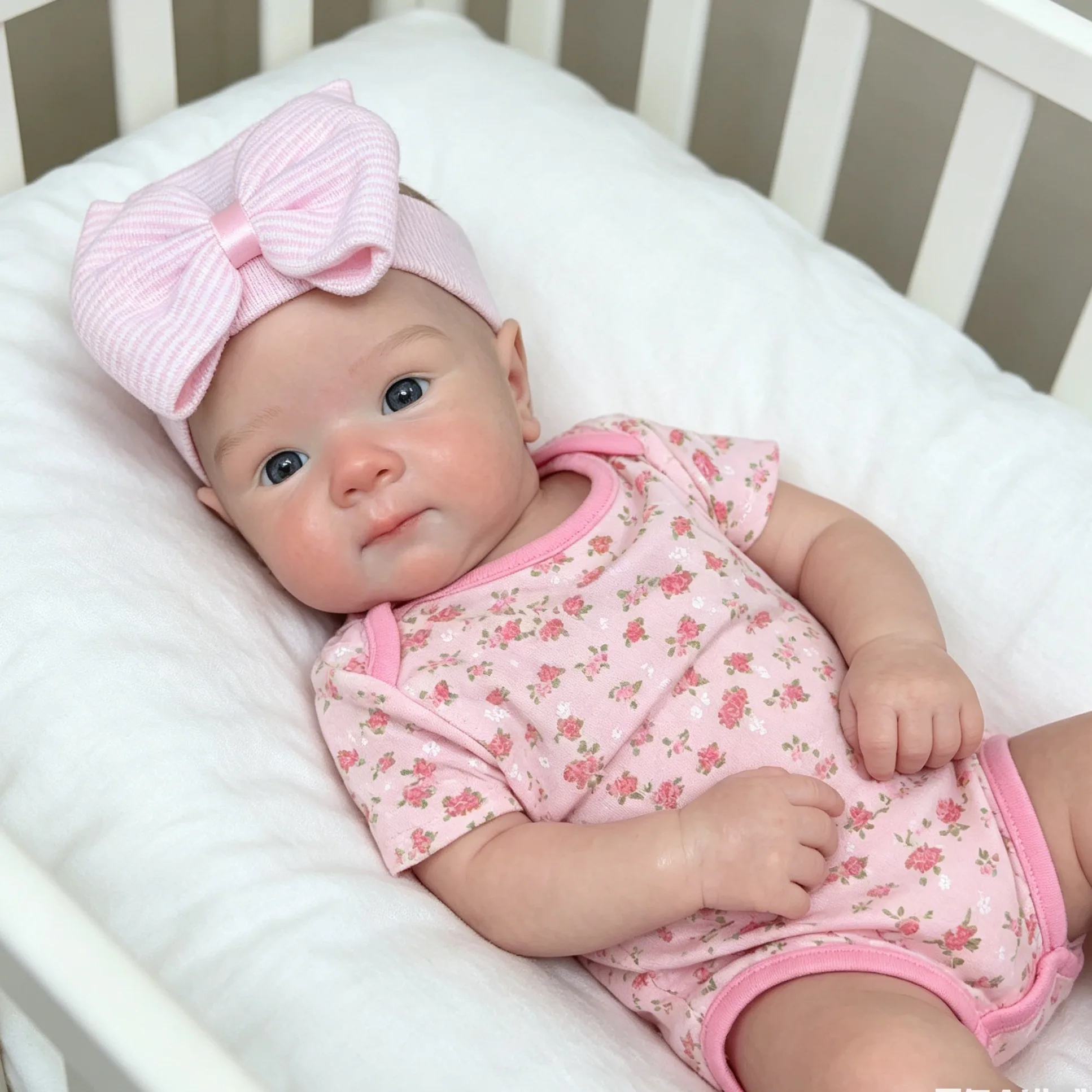

18 Inch Silicone Reborn Girl Doll Bettie Can Open Mouth Bebe Doll Cute Newborn Baby Girl Toy Ideal for Birthday Gifts