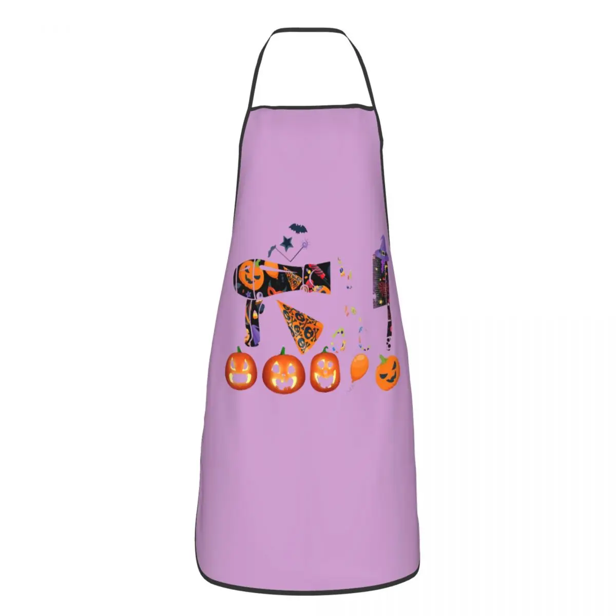 Custom Bib Cute Halloween Classic Aprons Chef Kitchen Cooking Barber Hairdresser Fashion Trend Hairstyle Tablier Cuisine Baking