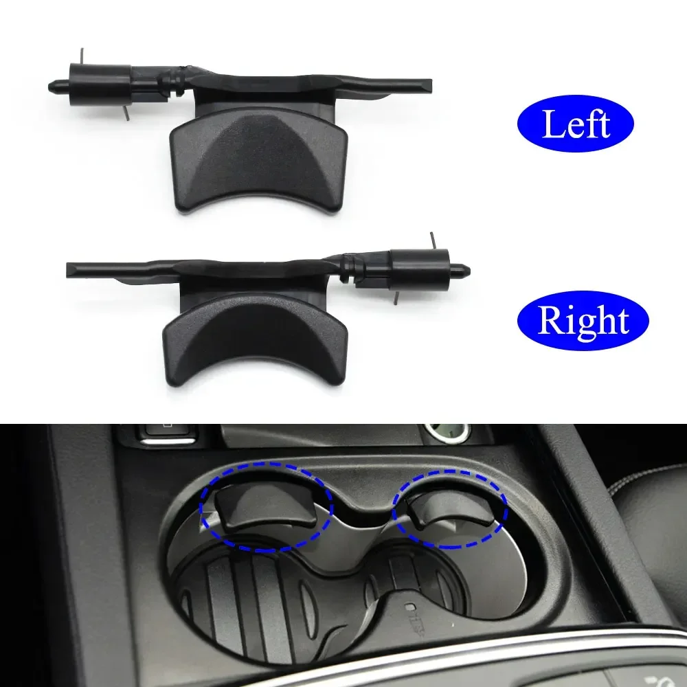 W166 W292 X166 Car Center Console Water Cup Holder Drink Frame Strip Cover Stand Beverage Holder Buckle For BENZ ML GL GLE GLS