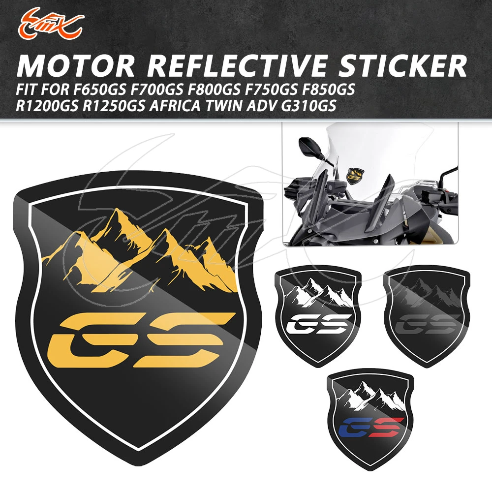 

2PCS Motorcycle Decoration Sticker Decals Fit for F650GS F700GS F800GS F750GS F850GS R1200GS R1250GS Africa Twin ADV G310GS