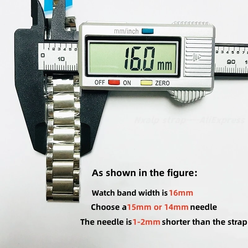 Exacpilles fendues pour bracelet de montre en acier inoxydable, barre allergique, outil de réparation d'horloger, goupilles de liaison, épaisseur 360mm, 0.8mm, 0.9mm, 6-23mm, 1.0 pièces