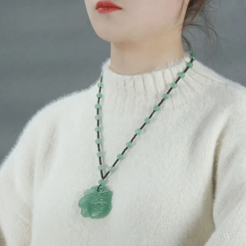 Every Year There Is Blessed Jade Pei Pendant Jade Necklace Men