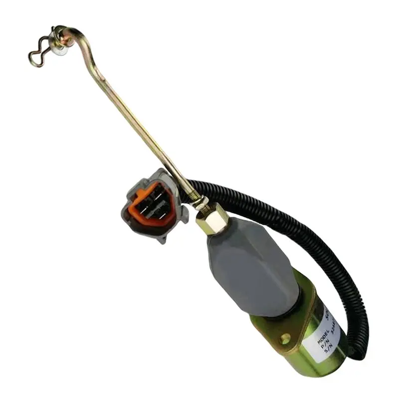 Elektrozawór gaszenia silnika koparki 12V 32A8715100 do Mitsubishi S4Q2/S4S/S6S