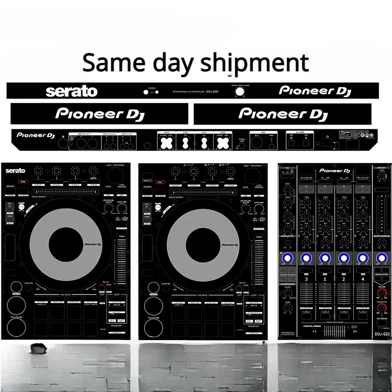 Pioneer DDJ SZ2 RZ SZ controlador Dj disco impresora Panel película envolvente completa película protectora pegatina de Color