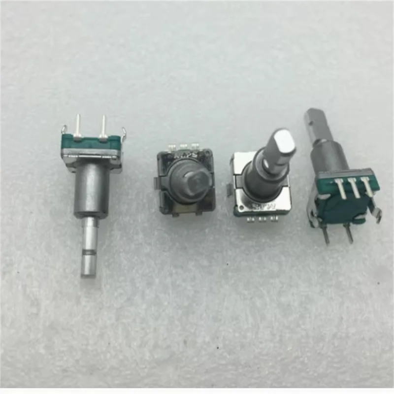 2 PCS of Japanese ALPS EC11 code with switch, smooth touch, shaft length of 20MM