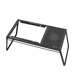 Outdoor Camping BBQ IGT Combination Table Carbon Steel Folding Hole Table Expandable Unit Storage Camping IGT Table