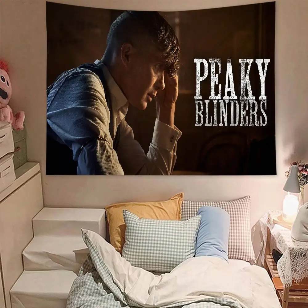 Movie P-Peaky B-Blinders TV Hanging Bohemian Tapestry Indian Buddha Wall Decoration Witchcraft Bohemian Cheap Hippie Hanging