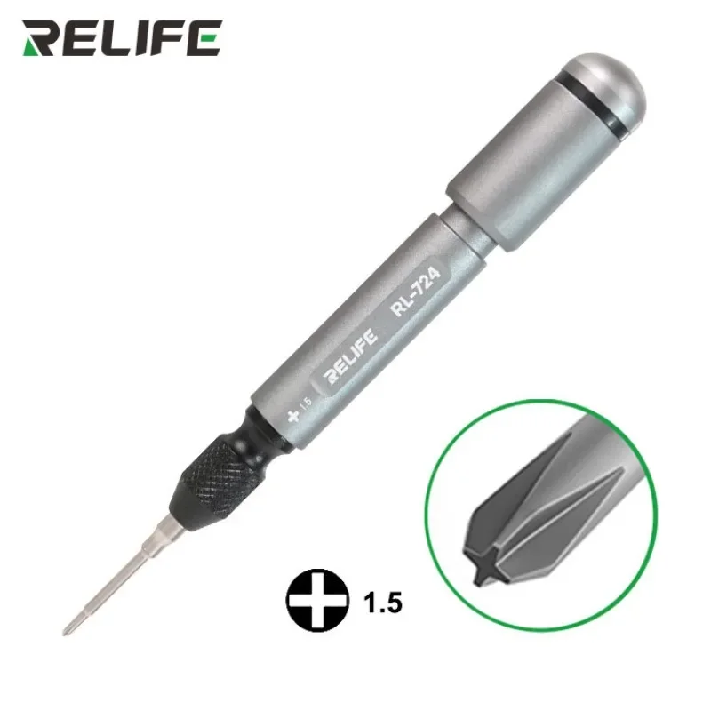 Imagem -04 - Chave de Fenda de Torque Ferramentas Manuais Multifuncionais Telefone de Alta Precisão Dispositivos Eletrônicos Desmontagem do Kit de Reparação Relife-rl724 em