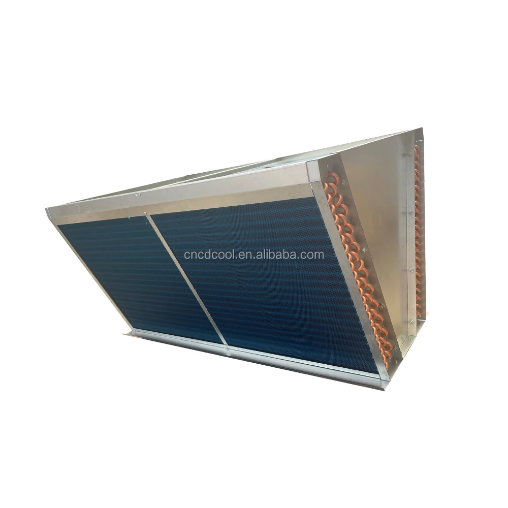 CHENDA Factory عالية الدقة V نوع مكثف تبريد الهواء سعر المصنع مبادل حراري فعال من حيث التكلفة #3