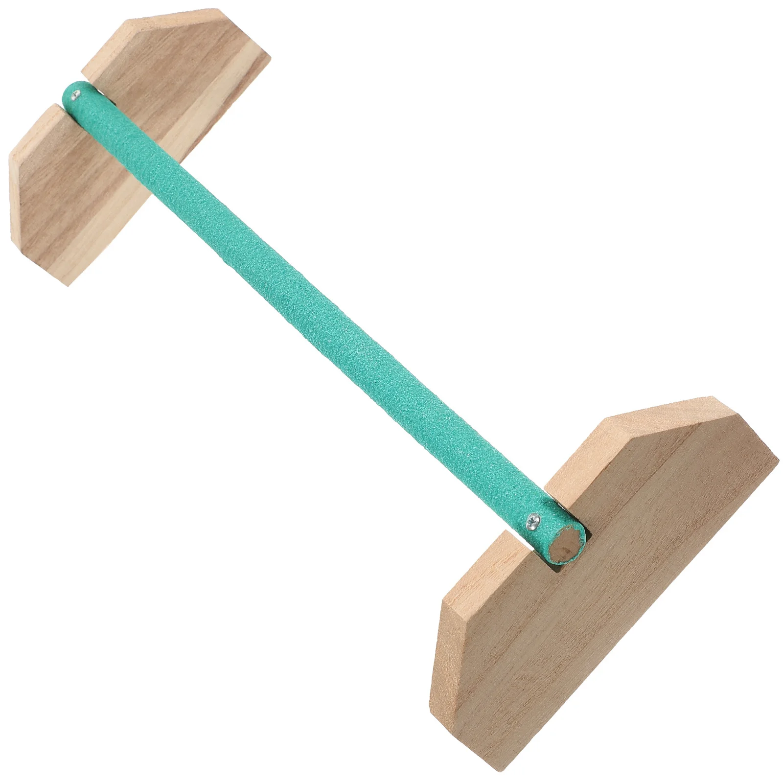 

1pcs Wooden Parrot Frame Natural Bird Standing Parrot Standing Rack Stick For Hen Rooster Chicken Pet Cage Farm Balance Rack