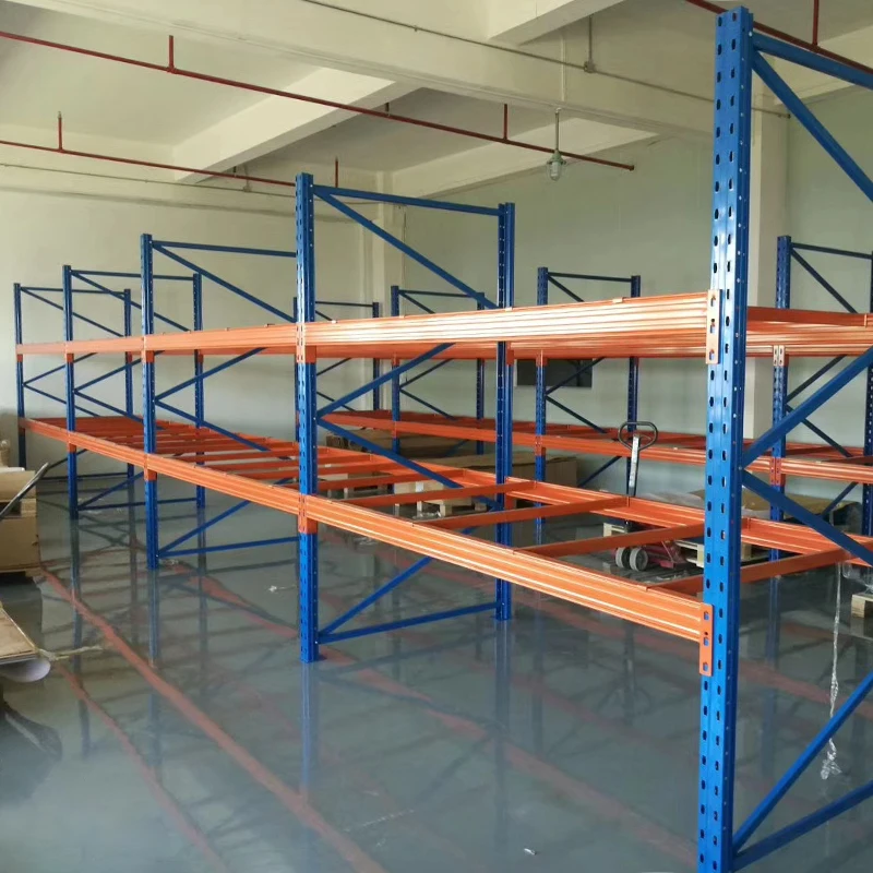 

Popular Heavy Duty Galvanized Pallet Rack Teardrop Storage Selective Pallet Rack Medium Duty Shelving