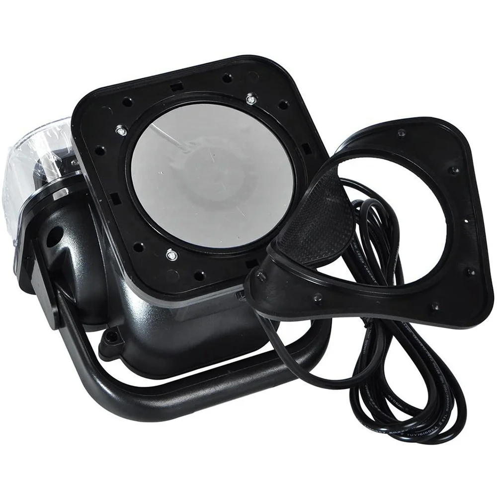 [RAF] Waterproof Search Light 50W IP67 4000LM 7 Inch 360degree Rotating Searching Boat Hunting Marine LED Lights