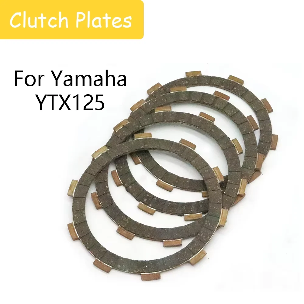 

For Yamaha YTX125 YTX 125 Motorcycle Accessories Engine Clutch Plate Friction Plate Disc Plate Kits