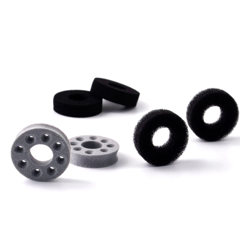 4 Pair/Set Precision Ring Sponge Auxiliary Ring Positioning Sleeve Shock Absorber Analog For PS4/PS5/XBox One/Switch Controller