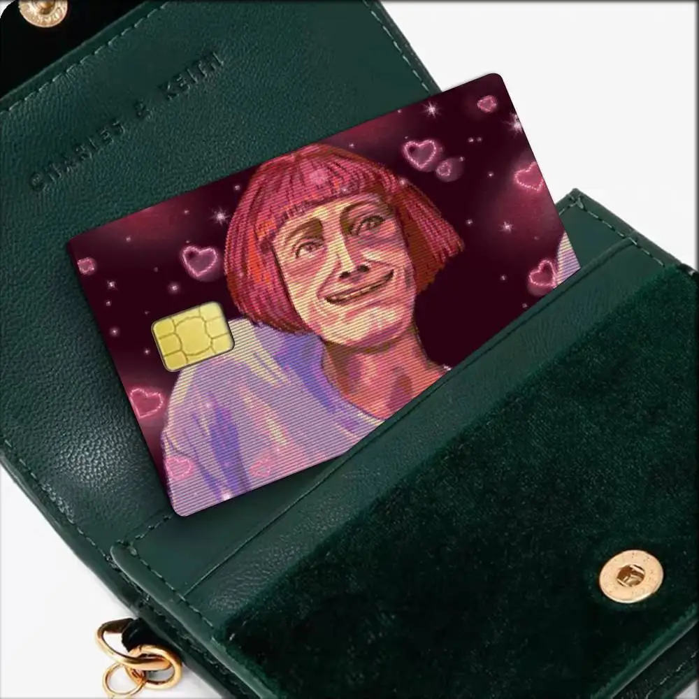 No Im Not a H-Human Waterproof Film Skin Cover Credit Card Stickers Debit Front Bank Bus