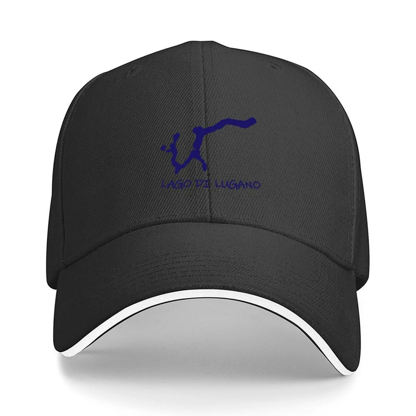

Lago di Lugano Baseball Cap Visor Luxury man cap Military Tactical Cap Beach Outing Girl'S Hats Men's