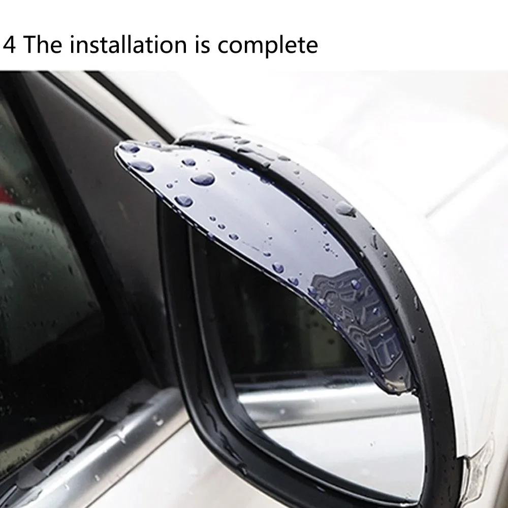 

2 шт. автомобильное зеркало заднего вида дождь козырек для бровей козырек водозащитный козырек для автомобиля грузовик утолщенный автомобильный дождевик