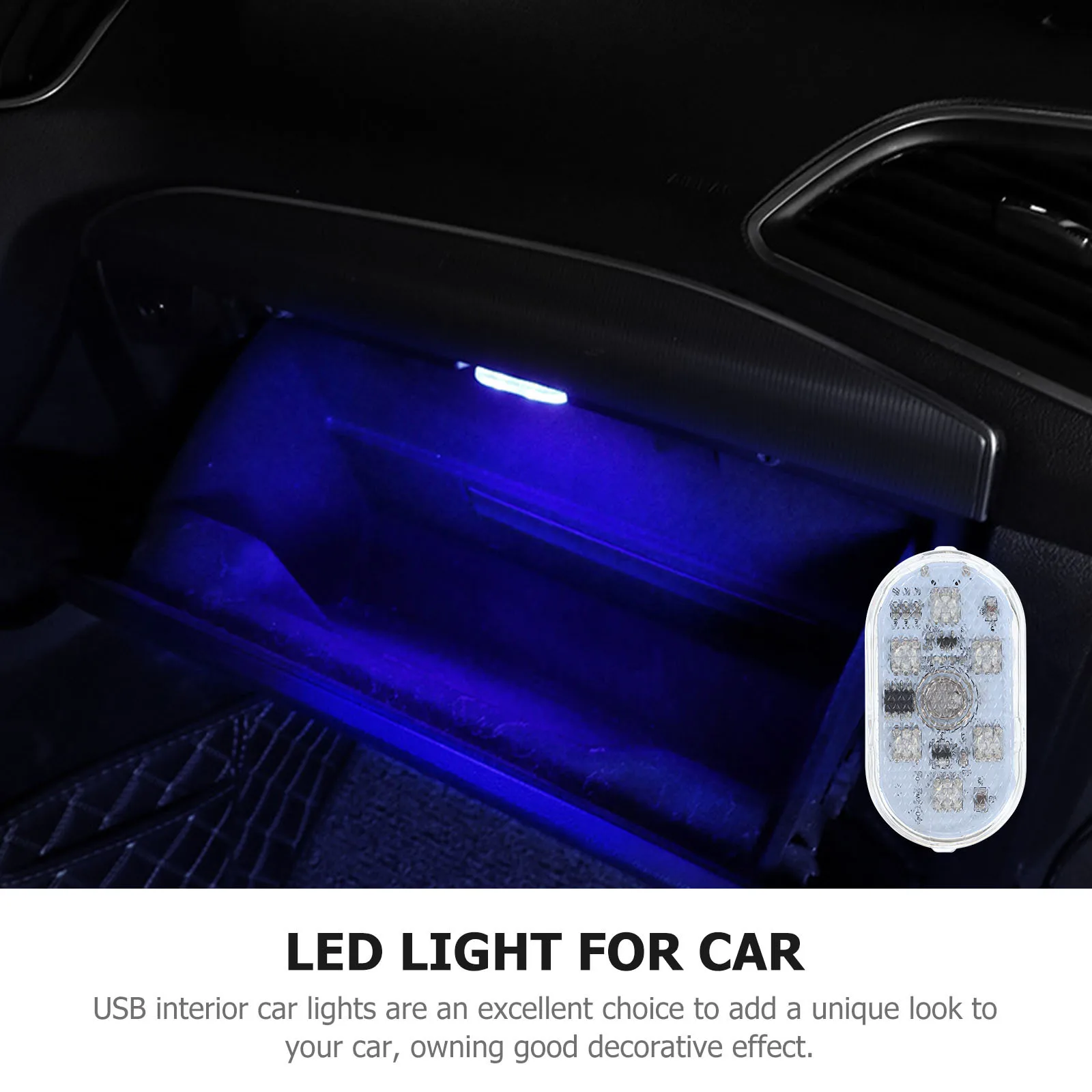 

Usb Powered Mini Trunk Durable Decorative Auto Light Emergency Use Neon Light For Decoration Ambient For
