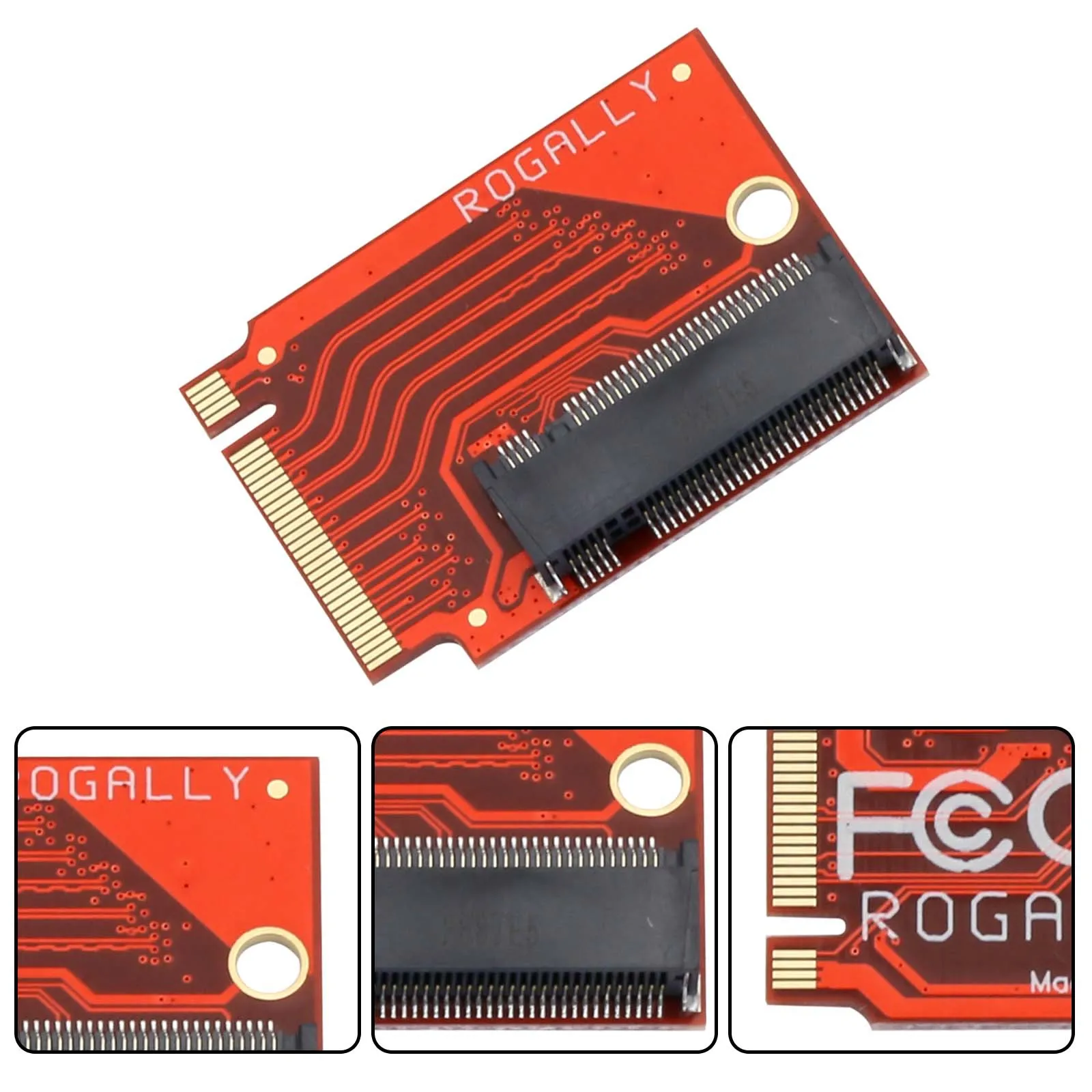 PCIE4.0 For Rog Ally SSD Memory Card Adapter Converter Transfer Board M2 Transfercard for RogAlly Handheld Board Accessories