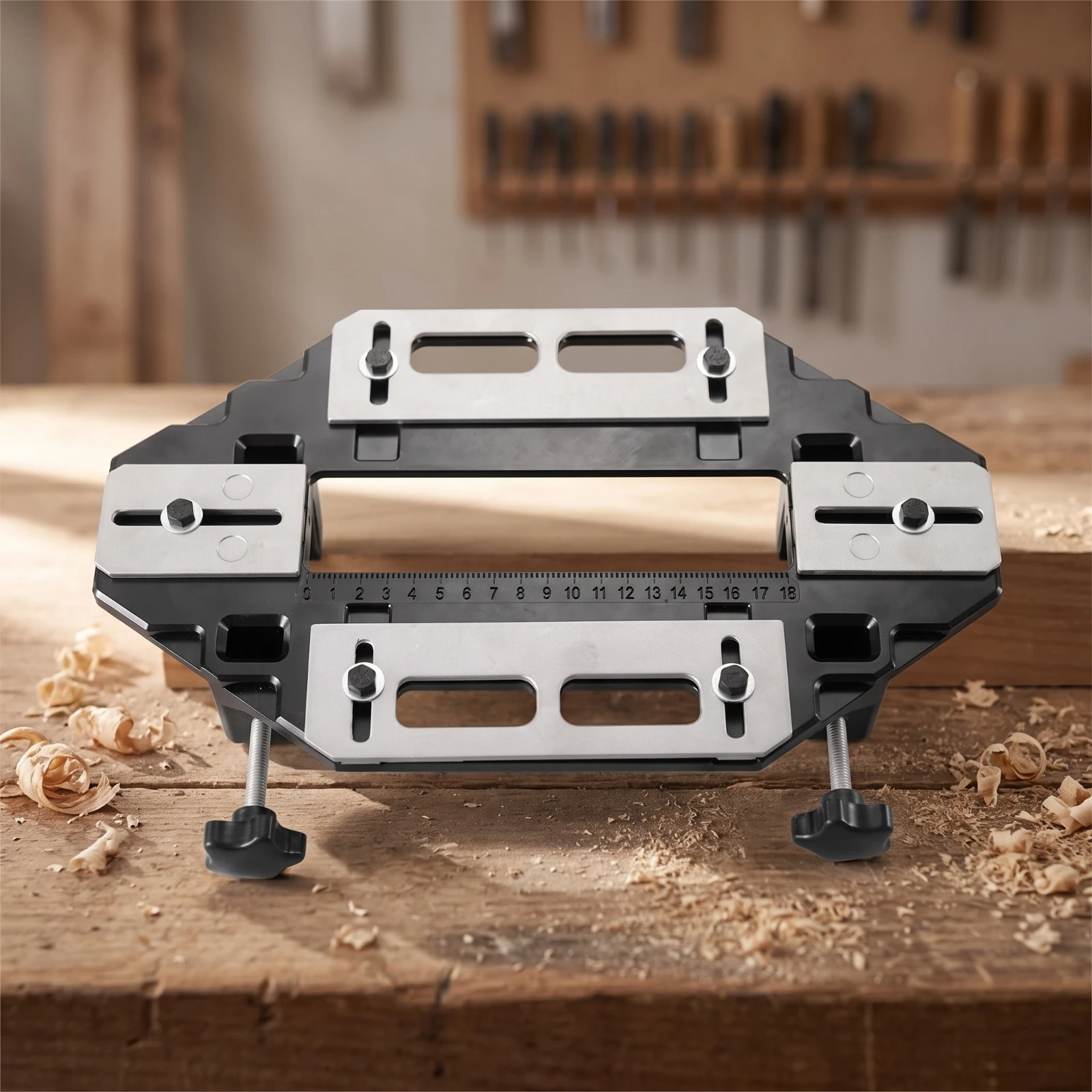 힌지 모티싱 지그 정밀 도어 힌지 지그 전문가용 헤비듀 - Woodworking Jig 리뷰 및 가격