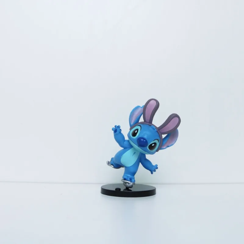 الكرتون Q-نسخة غرزة عمل أرقام سيارة الداخلية سطح المكتب الإبداعية أنيمي تمثال مصغرة زخرفة اكسسوارات دمى اللعب