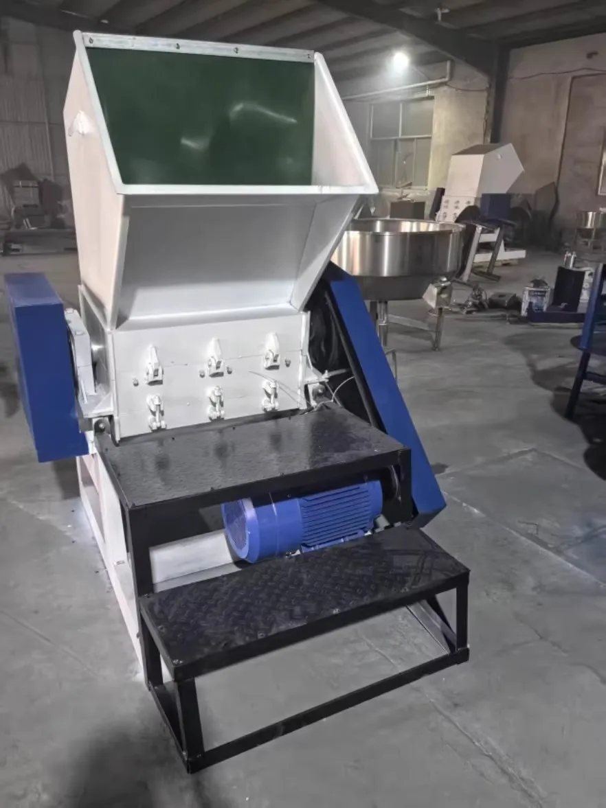 

Heavy Duty Plastic Shredder Crusher Machine Industrial,Copper Core Motor 40 50 60cm Diameter,for Recycling Barrels Fruit Crates
