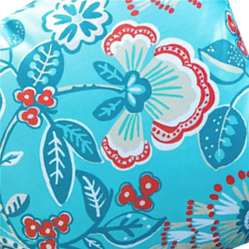 حزمة من 4 أغطية وسائد خارجية مقاومة للماء مقاس 18 × 18 أغطية وسائد رمي مربعة الشكل بنمط لطيف وحديث