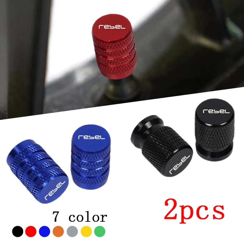 

2 шт. алюминиевые колпачки для вентилей шин с ЧПУ для мотоциклов Honda Rebel CM1100 REBEL 1100 1100T DCT 2021-2025