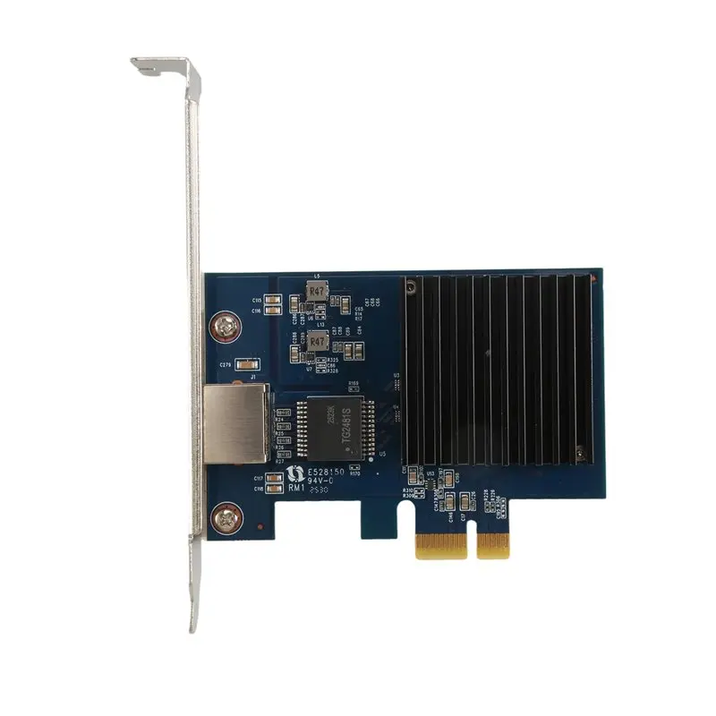 10Gb Pcie NIC Network Card Single RJ45 Port RTL8127 Chip PCI- Express X1 Vision Acquisition Card For Win10/Win 11 Best Price