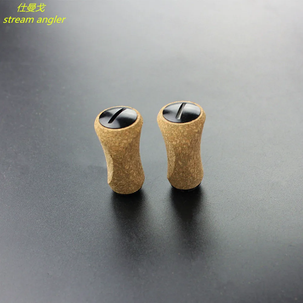 Cork Wood Knob Soft Lumber Baitcast Fishing Reel Accessories Suitable For D S Black And Gold Lid 10g
