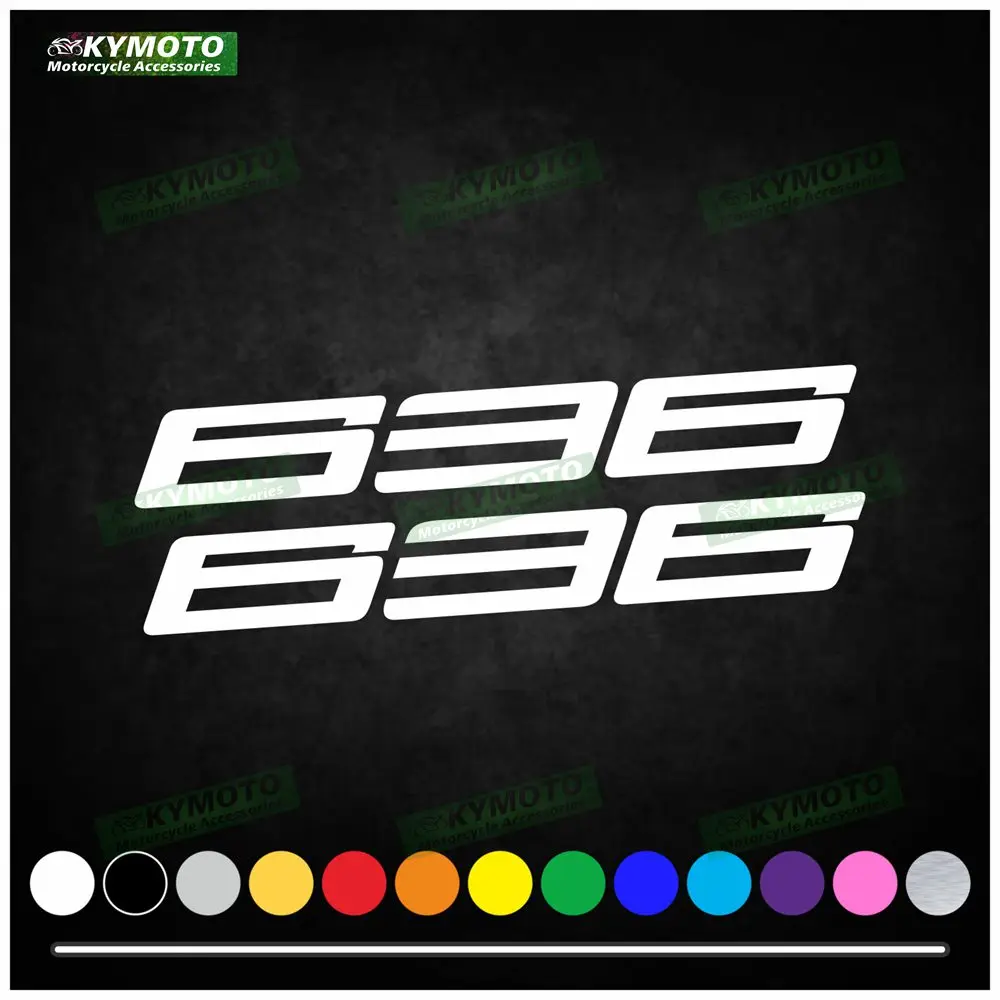 

For 636 ZX-6R ZX6R motorcycle accessories decals fairing decoration helmet fuel tank engine logo reflective waterproof sticker