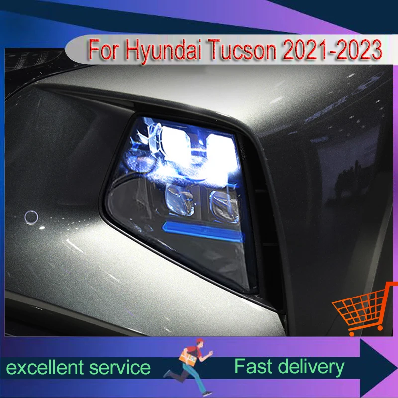 

Auto Car Headlights LED Lamps For Hyundai Tucson L 2021-2023 Upgrade Style Front Lamp DRL Automotive Turn Signal Tool Accessorie