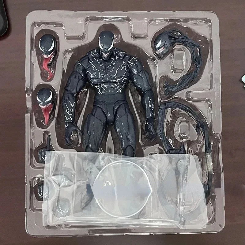 In Stock SHFiguarts Venom Red Venom Carnage Venom 2 Let There Be Carnage Anime Action Figure Model Collection Toy Hoilday Gift