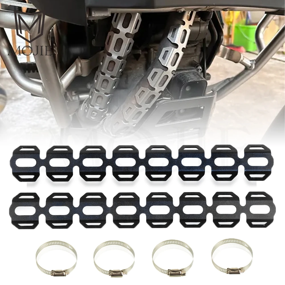 

Motorcycle Exhaust Pipe Protector Heat Shield Cover Guard For yamaha NMAX155 NMAX125 N MAX NMAX N-MAX 155 125 N-MAX125 N-MAX155