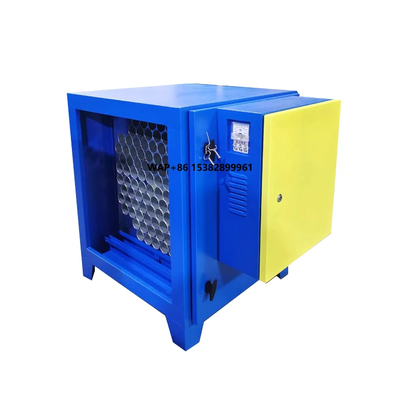 Electrostatic Air Cleaner Restaurant Oil  Purify ESP Kitchen Ventilation System Electrostatic Precipitator
