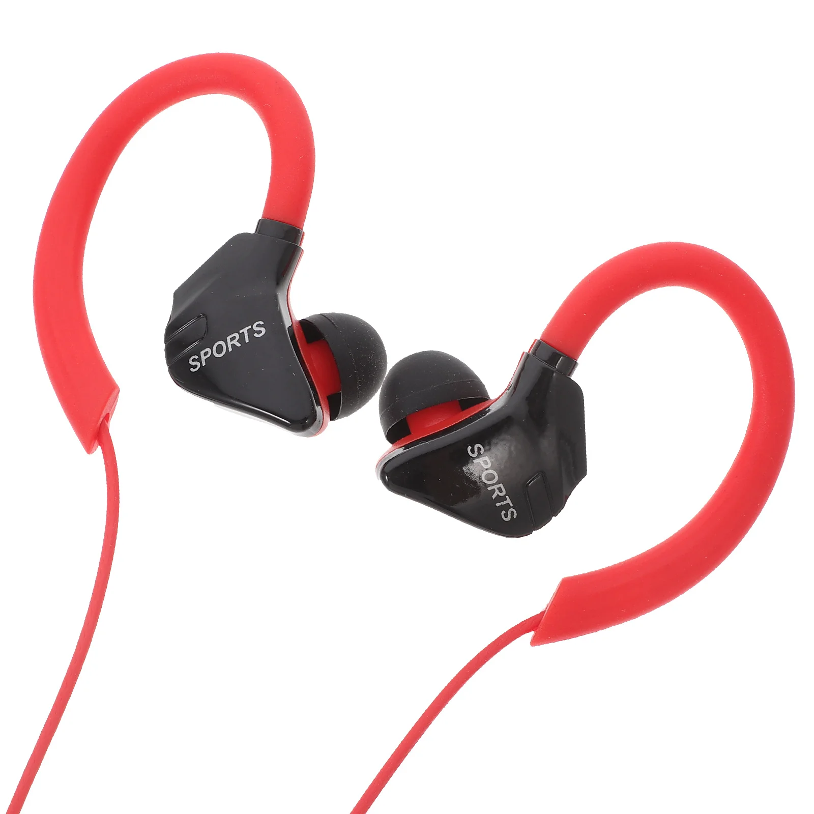 1 Para Wodoodpornych Sportowych Słuchawek z Lekkim i Wygodnym Mocowaniem na Ucho, Idealnych do Jazdy na Rowerze, Wędrówek, Wspinaczki, Biegania i Innych Aktywności