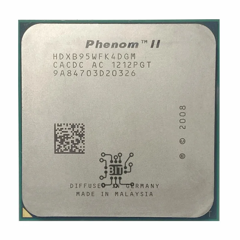 Phenom II X4 B95 CPU/HDXB95WFK4DGM/HDXB95WFK4DGI 938Pin/3.0GHz/6MB L3/95W Socket AM3,Amount to 945