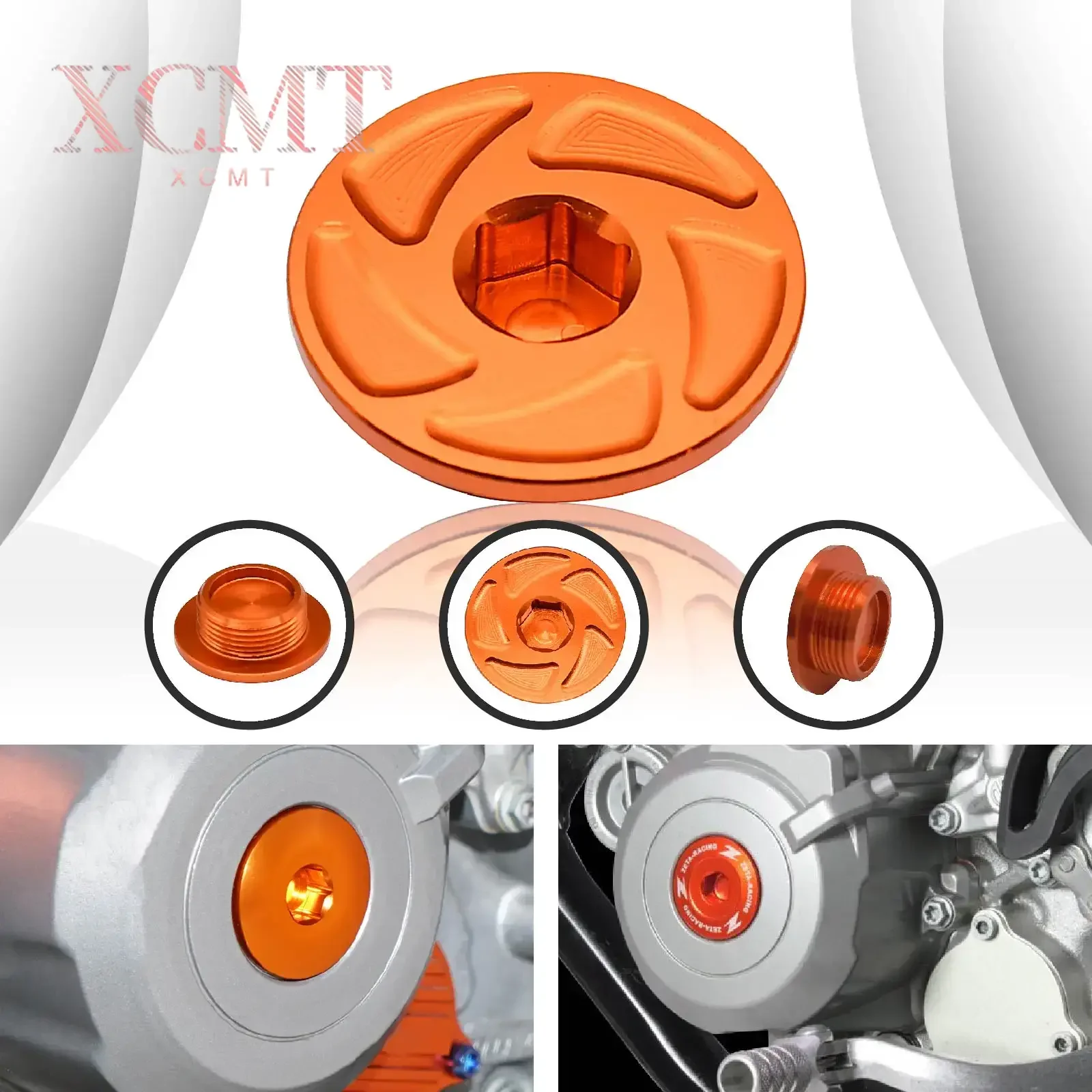 

For KTM 690 DUKE Enduro/R SMC 2008-2023 790 890 950 990 1290 Super Adventure/R/S 2003-2023 Motorcycle Engine Ignition Cover Plug