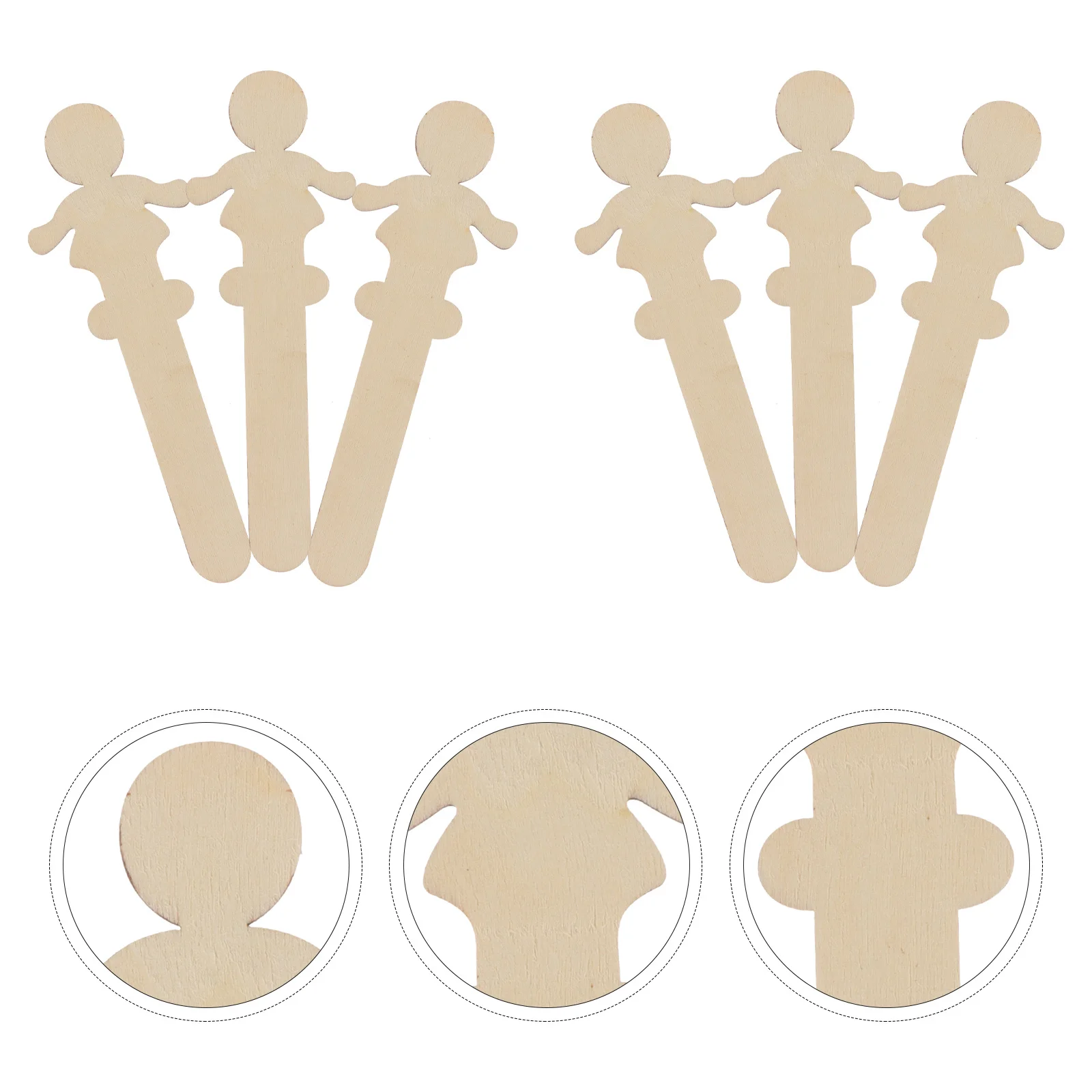 20 peças de madeira graffiti diy para crianças, peças de madeira seguras, fatias de madeira sem pintura para decoração artesanal, pintura à mão diy